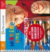 Copertina libro <b>Matite amiche ... per la pelle!<br></b>(titolo originale o altro titolo: <i>The body crayon book</i>)