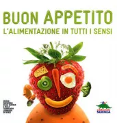 Copertina libro <b>Buon appetito<br></b>(titolo originale o altro titolo: <i>Bon appetit : l'alimentation dans tous les sens</i>)