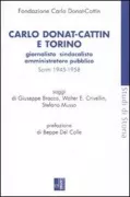 Copertina libro <b>Carlo Donat-Cattin e Torino</b>