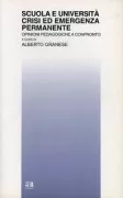 Copertina libro <b>Scuola e università, crisi ed emergenza permanente</b>