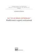 Copertina libro <b>Le clausole generali</b>