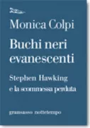 Copertina libro <b>Buchi neri evanescenti</b>