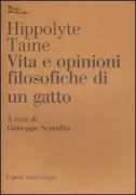 Copertina libro <b>Vita e opinioni filosofiche di un gatto<br></b>(titolo originale o altro titolo: <i>Vie et opinions philosophiques d'un chat</i>)