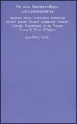Copertina libro <b>Per una fenomenologia del melodramma</b>