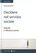 Copertina libro <b>Decidere nel servizio sociale</b>