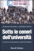 Copertina libro <b>Sotto le ceneri dell'università</b>