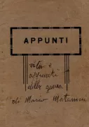 Copertina libro <b>Vita e appunti della guerra</b>