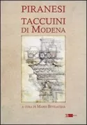 Copertina libro <b>Piranesi, taccuini di Modena</b>