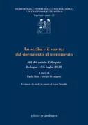 Copertina libro <b>Lo scriba e il suo re: dal documento al monumento</b>