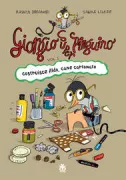 Copertina libro <b>Giorgio super pinguino costruisce Aldo, cane cartonato<br></b>(titolo originale o altro titolo: <i>Jørgen Pingvin bygger en hund, der hedder Arne</i>)
