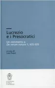 Copertina libro <b>Lucrezio e i presocratici</b>