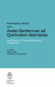 Copertina libro <b>Aedes Barberinae ad Quirinalem descriptae</b>