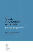 Copertina libro <b>Scholia in Iuvenalem recentiora</b>