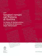 Copertina libro <b>Senatori romani nel pretorio di Gortina</b>