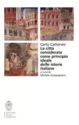 Copertina libro <b>La città considerata come principio ideale delle istorie italiane</b>