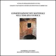 Copertina libro <b>Conservazione dei materiali nell'edilizia storica</b>