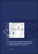 Copertina libro <b>Strumenti economico-estimativi nella valorizzazione delle risorse architettoniche e culturali</b>