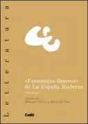 Copertina libro <b>Personajes ilustres de la Espana moderna</b>