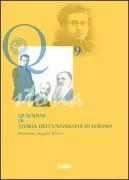 Copertina libro Quaderni di storia dell'Università di Torino. Vol. 9.