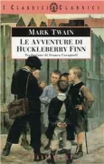 Copertina libro <b>Le avventure di Huckleberry Finn<br></b>(titolo originale o altro titolo: <i>The adventures of Huckleberry Finn</i>)