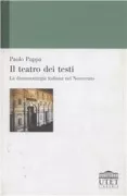 Copertina libro <b>Il teatro dei testi</b>
