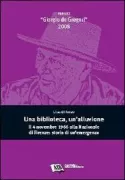 Copertina libro <b>Una biblioteca, un'alluvione</b>