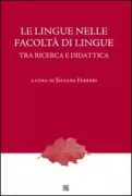 Copertina libro <b>Le lingue nelle facoltà di lingue</b>