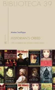 Copertina libro <b>Historian's creed</b>