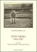 Copertina libro <b>Testi critici, 1964-1987</b>
