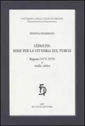 Copertina libro <b>Lèpanto: rime per la vittoria sul turco</b>