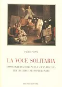 Copertina libro <b>La voce solitaria</b>