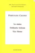 Copertina libro <b>La statua Ordinaria violenza Vico Sirene</b>