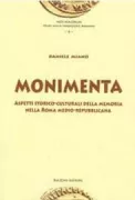 Copertina libro <b>Monimenta</b>