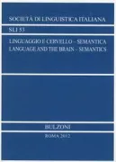 Copertina libro <b>Linguaggio e cervello, semantica</b>
