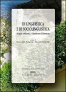 Copertina libro <b>Di linguistica e di sociolinguistica</b>