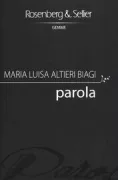 Copertina libro <b>Parola</b>