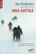 Copertina libro <b>Aria sottile<br></b>(titolo originale o altro titolo: <i>Into thin air</i>)