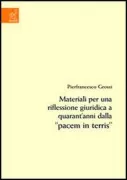 Copertina libro <b>Materiali per una riflessione giuridica a quarant'anni dalla Pacem in terris</b>