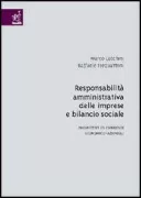 Copertina libro <b>Responsabilità amministrativa delle imprese e bilancio sociale</b>