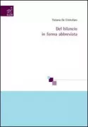 Copertina libro <b>Del bilancio in forma abbreviata</b>