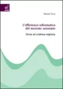 Copertina libro <b>L'efficienza informativa del mercato azionario</b>