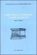 Copertina libro <b>7: Libri delle iscrizioni latine e greche</b>