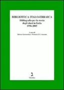 Copertina libro <b>Biblioteca italo-ebraica</b>