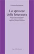 Copertina libro <b>Lo spessore della letteratura</b>