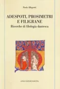 Copertina libro <b>Adespoti, prosimetri e filigrane</b>