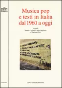 Copertina libro <b>Musica pop e testi in Italia dal 1960 a oggi</b>