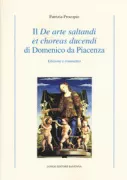 Copertina libro <b>Il De arte saltandi et choreas ducendi di Domenico da Piacenza</b>