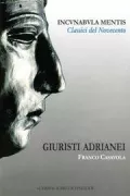 Copertina libro <b>Giuristi adrianei</b>