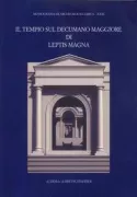 Copertina libro <b>Il tempio sul decumano maggiore di Leptis Magna</b>