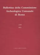 Copertina libro <b>Bullettino della Commissione Archeologica Comunale di Roma</b>